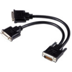Matrox CAB-L60-2XDF video kabel adapter 0,3 m 1x LFH60 2x DVI-I Zwart