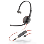 POLY Blackwire 3215 Headset Wired Head-band Calls/Music USB Type-C Black  Chert Nigeria