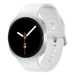 Samsung Galaxy Watch 8 3.81 cm (1.5") AMOLED 44 mm Digital 480 x 480 pixels Touchscreen Silver Wi-Fi GPS (satellite)