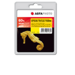 AgfaPhoto APET071_T089YD inktcartridge 1 stuk(s) Geel