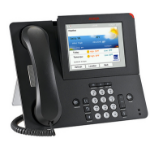 Avaya 9670G IP Deskphone IP phone Charcoal 2 lines LCD