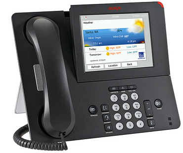 Avaya 9670G IP Deskphone IP phone Charcoal 2 lines LCD