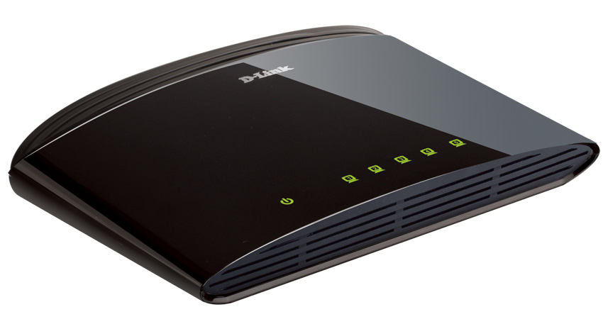 Image of D-Link DES-1005D Unmanaged Fast Ethernet (10/100) Black