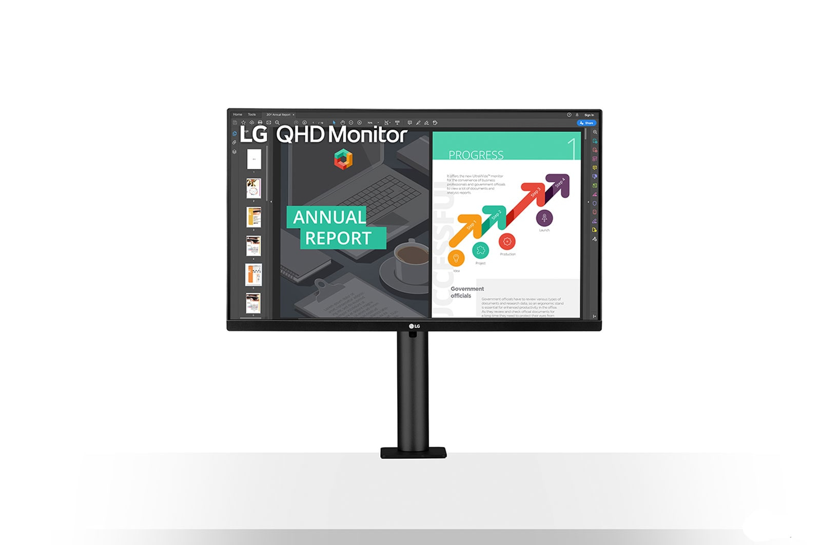 LG 27QN880P-B computer monitor 68.6 cm (27") 2560 x 1440 pixels...
