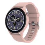 Denver SWC-338RO smartwatch & sportwatch 3,51 cm (1.38") TFT 44.6 mm Digitaal 240 x 240 Pixels Touchscreen Roze
