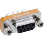 InLine Null Modem Adapter DB9 Pin male / female