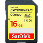 Sandisk Extreme Plus memory card 16 GB SDHC Class 10 UHS-I