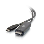 C2G 26896 video cable adapter 118.1" (3 m) USB Type-C HDMI Black