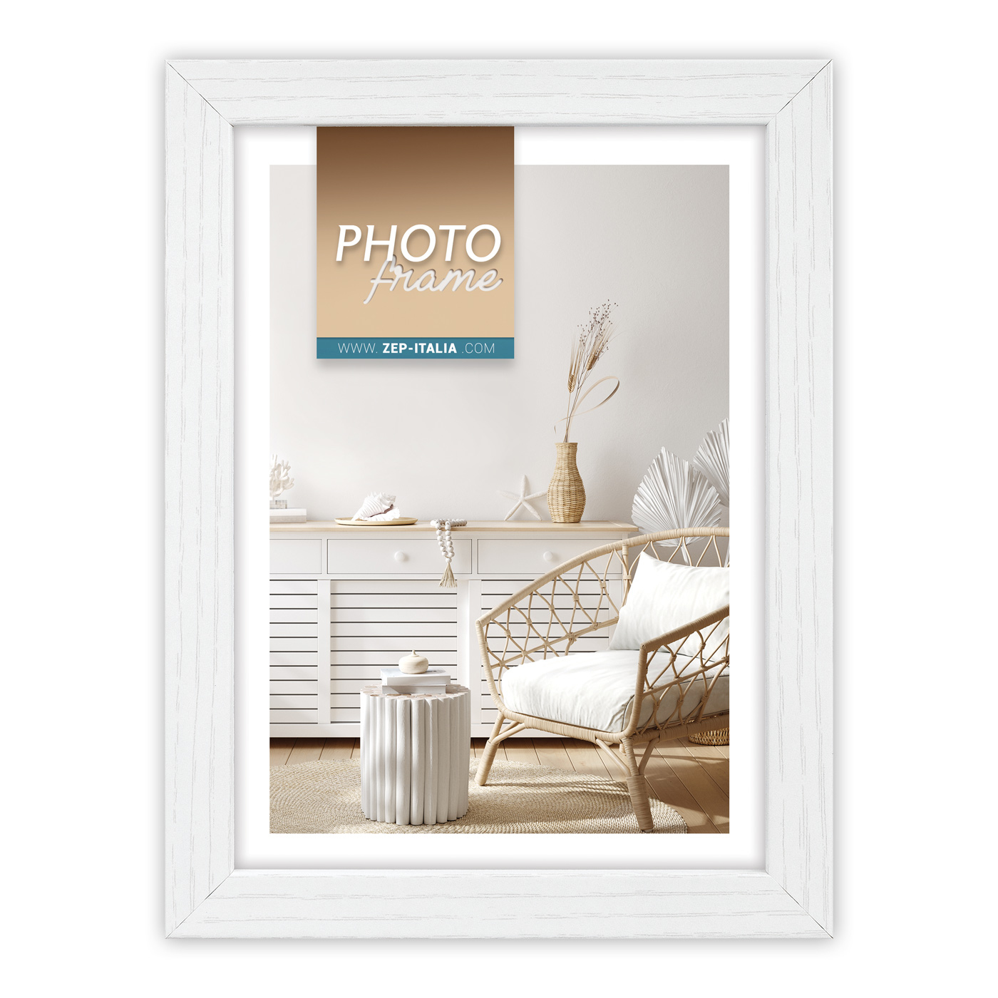 Image of ZEP Vivan 3 13x18 Holz V33573 - Wood - White - Single picture...
