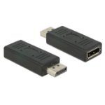 DeLOCK 2xDisplayport 1.2 Displayport 1.2 Zwart