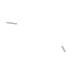 HP 931599-001 laptop reserve-onderdeel Voet