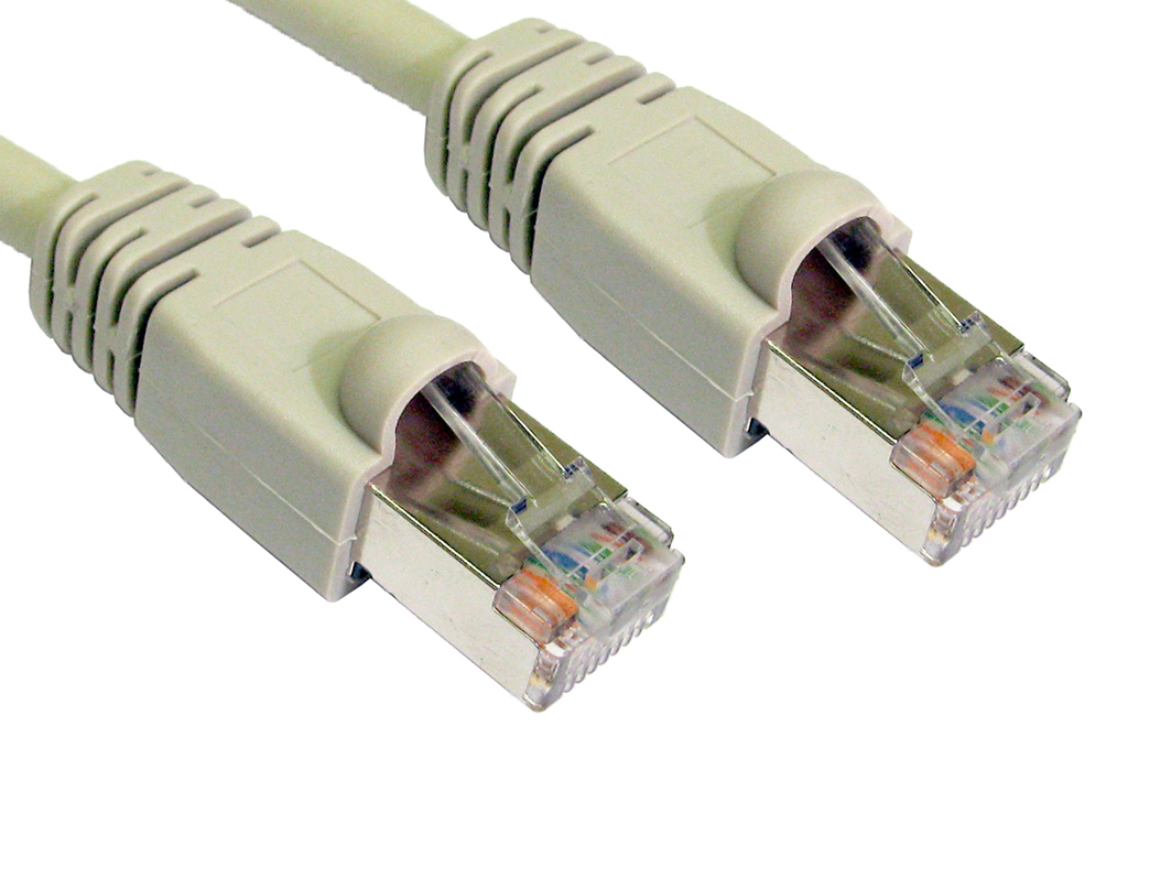 Cables Direct B6ST-701 networking cable Grey 1 m Cat6 F/UTP (FTP)