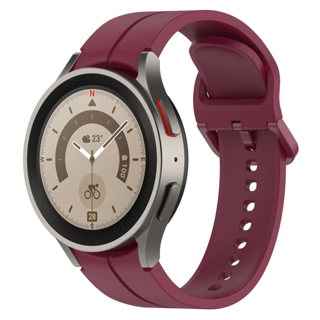 EU Product - Galaxy Watch 6, 6 Classic Watch Strap - Wine Red thumbnail