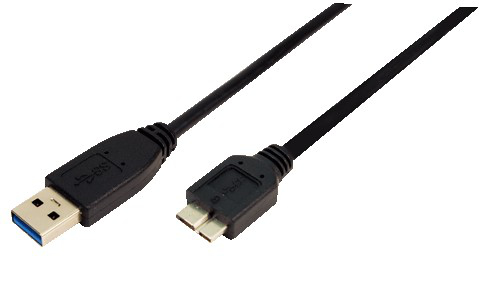 Photos - Cable (video, audio, USB) LogiLink CU0037 USB cable USB 3.2 Gen 1  Micro-USB B USB A (3.1 Gen 1)
