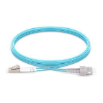 Origin Storage LC-SC OM3 Fibre Optic Cable Multimode Duplex - Aqua 2m InfiniBand/fibre optic cable OFNR Aqua colour