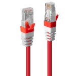 Lindy 45386 networking cable Red 2 m Cat6a S/FTP (S-STP)