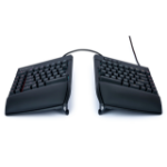 Kinesis (Available in cartons/multiples of 5 units only - Non-cancellable / Non-returnable Terms / typical lead time 6 weeks) US Layout - Kinesis Freestyle Edge RGB+ Gaming keyboard - Featuring a 20 adjustable linking cable to support one-handed game play