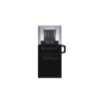 Kingston Technology DataTraveler microDuo3 G2 USB flash drive 32 GB USB Type-A / Micro-USB 3.2 Gen 1 (3.1 Gen 1) Zwart