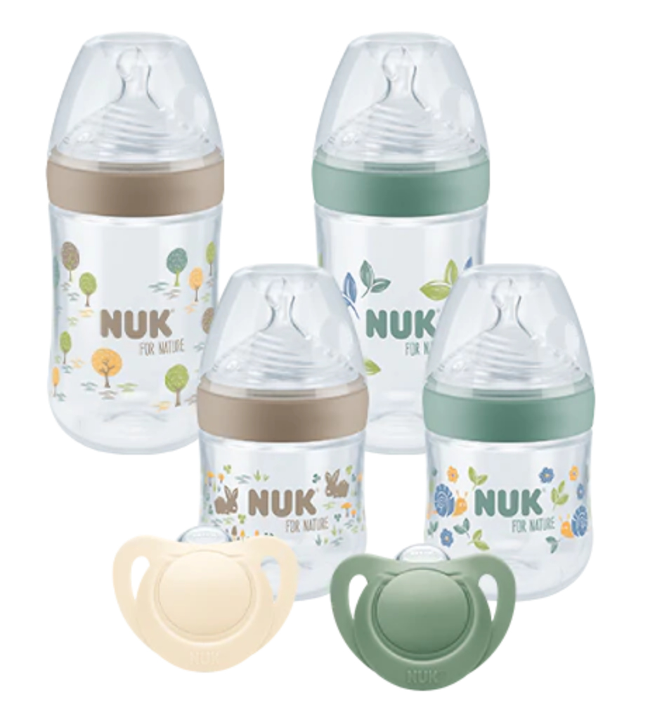 Image of NUK Nature Perfect - Beige - Brown - Green - Transparent