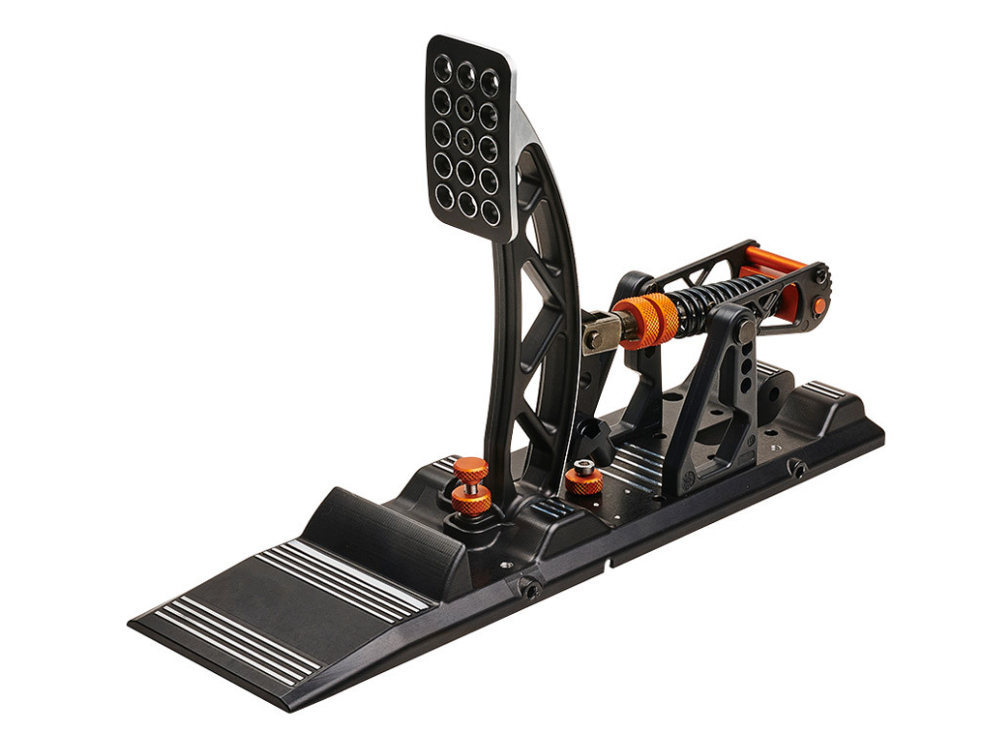 Image of Asetek 40-010-0000002 Gaming Controller Black, Orange, White Pedals PC