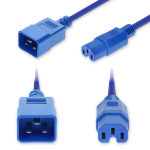 AddOn Networks ADD-C202C15C14G6FBE power cable Blue 70.9" (1.8 m) IEC C20 IEC C15
