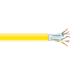 Black Box C6ABC51-YL-1000 networking cable Yellow 12000" (304.8 m) Cat6a