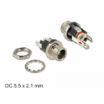 DeLOCK 89910 wire connector DC Black, Nickel