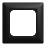 Busch-Jaeger 2CKA001725A1568 wall plate/switch cover Black