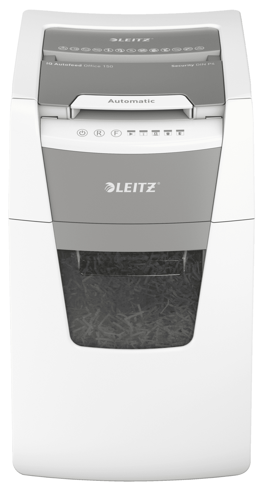 Image of Leitz P4 44L paper shredder Cross shredding 55 dB 22 cm Silver,...