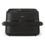 Philips 1000 series NA150/00 fryer Double 7 L Stand-alone 2450 W Hot air fryer Black