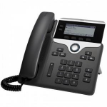 Cisco 7821, Refurbished IP phone Charcoal 2 lines