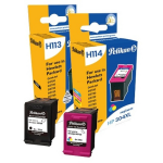 Pelikan 4950930/H113/H114 Printhead cartridge multi pack black + color Pack=2 (replaces HP 304XL) for HP DeskJet 2620/3720