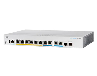 Image of Cisco CBS350 Managed L3 2.5G Ethernet (100/1000/2500) Power over...