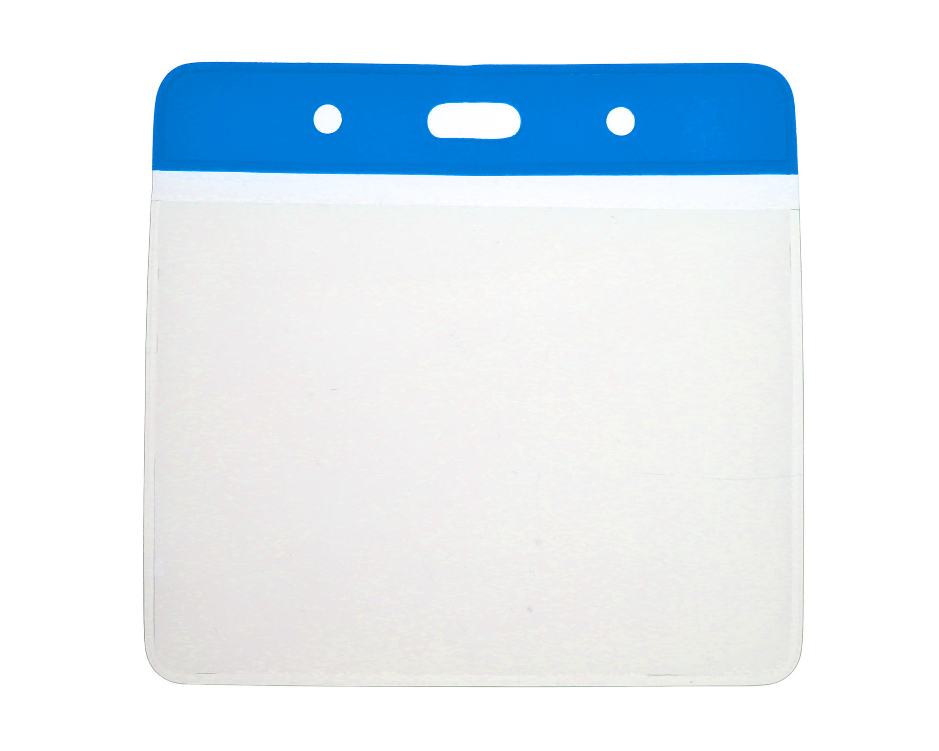 Digital ID Vinyl Blue Top Card Holders - 102x83mm (Pack of 100)