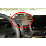 Brodit 213567 houder Passieve houder Beeldscherm, Navigator, Draagbare printer, Tablet/UMPC, Eindstation Zwart