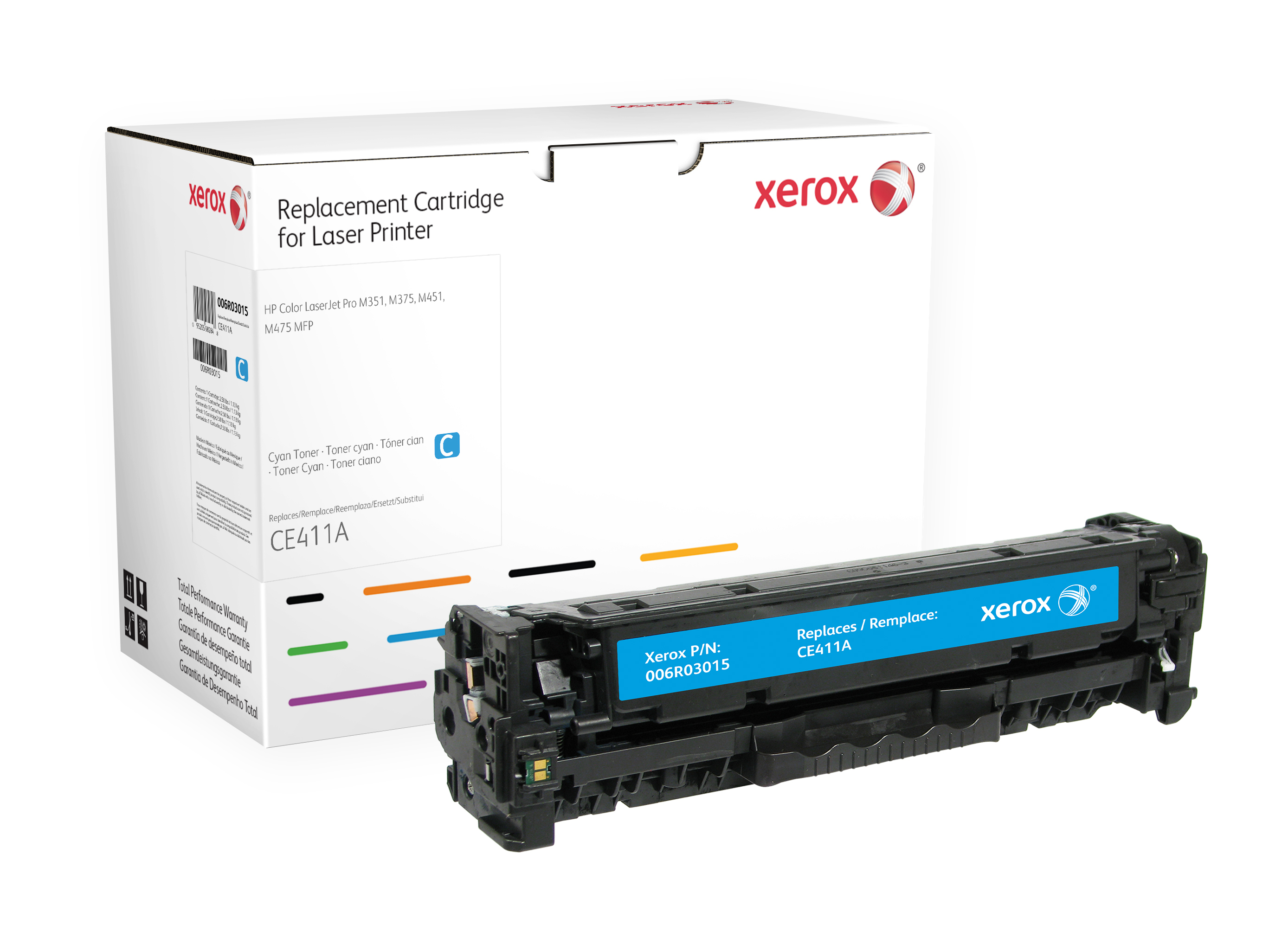 Image of Xerox 006R03015 Toner cartridge cyan, 1x2.6K pages Pack=1...