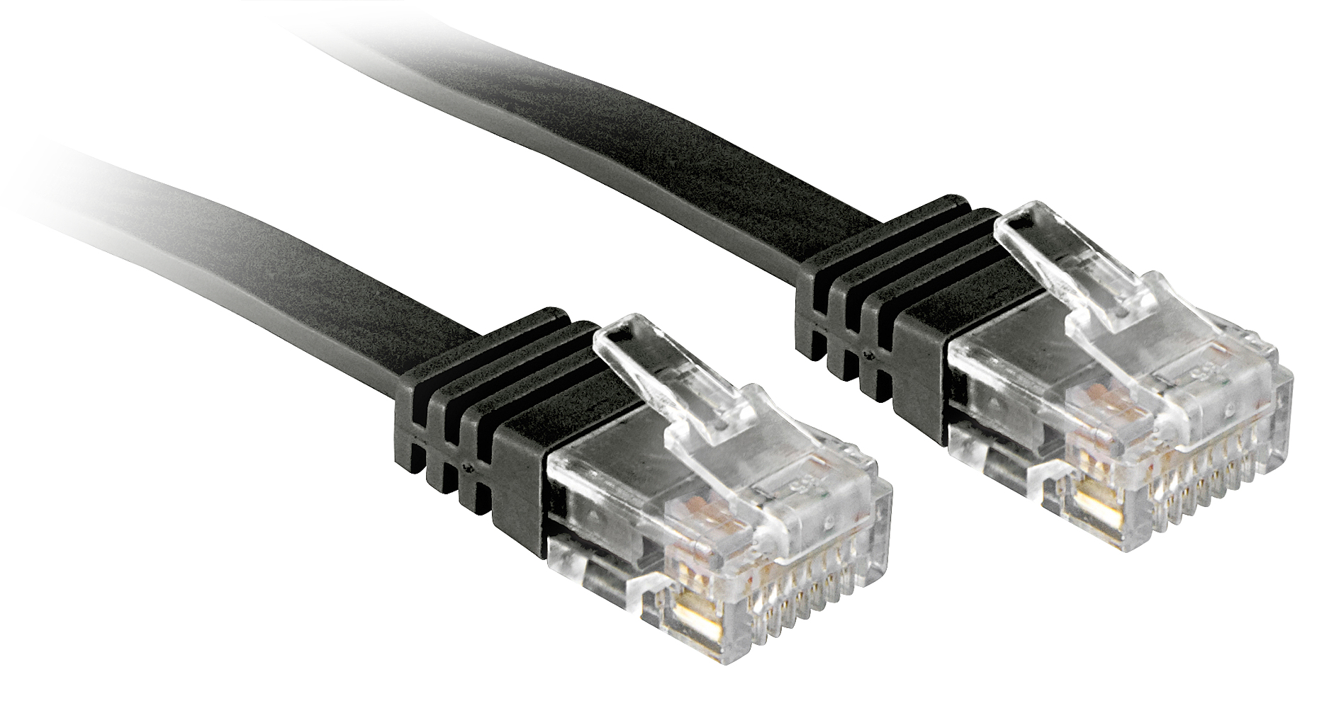 Lindy 5m Cat.6 networking cable Black 10 m Cat6