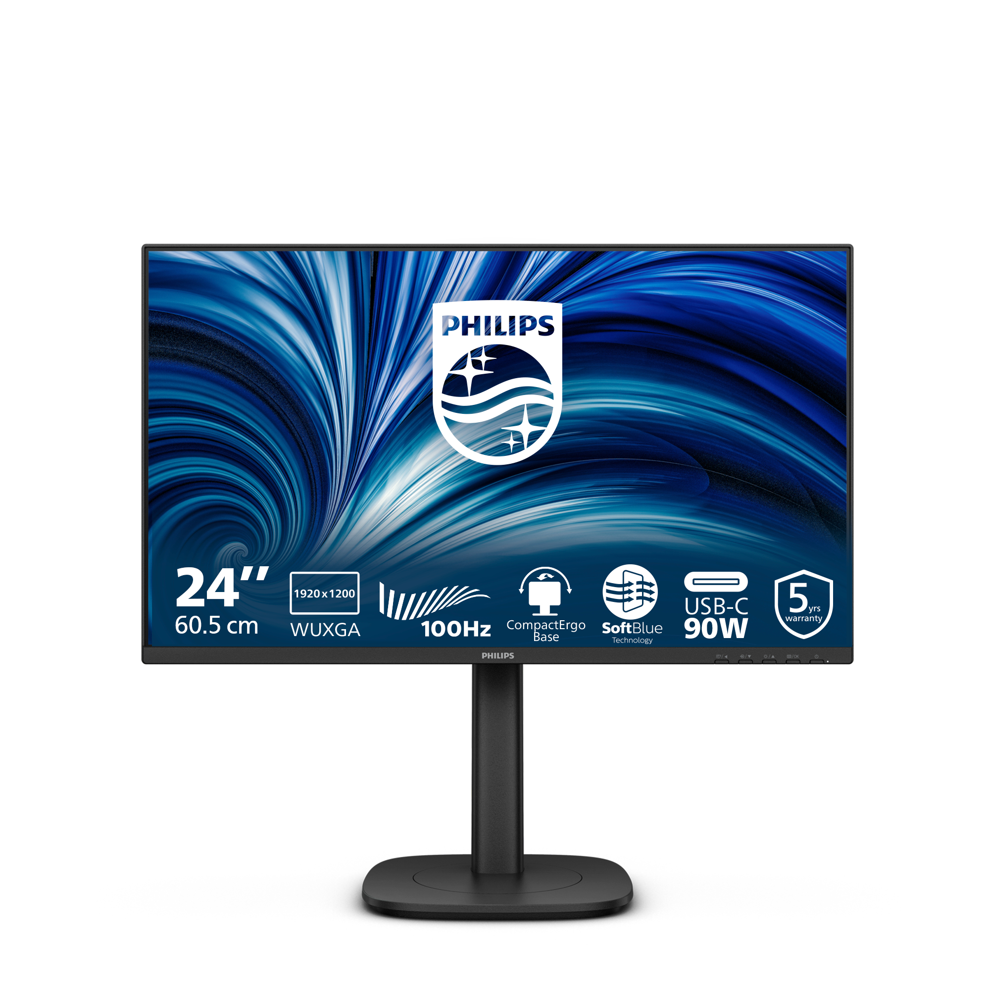 Philips 3000 series 24B2U3301D/00 computer monitor 61.2 cm (24.1"