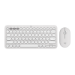 Logitech Pebble 2 Combo keyboard Mouse included Universal RF Wireless + Bluetooth QWERTY English White