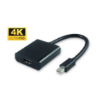 Microconnect MDPHDMI6B video cable adapter 0.2 m Mini DisplayPort HDMI Black