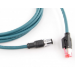 Datalogic CAB-ETH-M01 M12-IP67 cable de red Azul 1 m