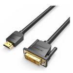 Vention ABFBJ video cable adapter 5 m HDMI Type A (Standard) DVI Black