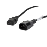 Lanberg CA-C13E-11CC-0018-BK power cable Black 1.8 m C13 coupler C14 coupler