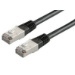 ROLINE Cordon Cat.6 S/FTP (PiMF) noir 1,0m