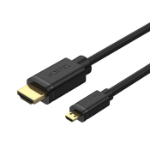 UNITEK Y-C182 HDMI cable 2 m HDMI Type D (Micro) HDMI Type A (Standard) Black