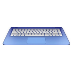 HP 794301-B31 laptop reserve-onderdeel Behuizingsvoet + toetsenbord