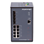 Fortinet Layer 2 ruggedized FortiGate switch controller compatible PoE+ switch with 8 x GE RJ45 ports