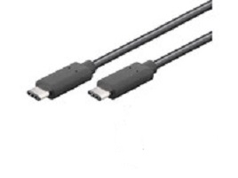 Microconnect USB C/USB C, 0.5 m USB cable USB 3.2 Gen 2 (3.1 Gen 2) Black