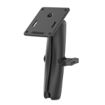 RAM Mounts Double Socket Arm with 75x75mm VESA Plate