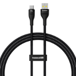 Baseus Flash 2 USB A to USB C fast charging cable 1 m 100 W Black